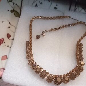 Radiant Gold-Tone Necklace